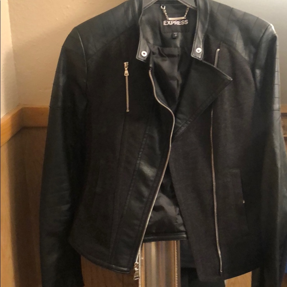 Leather jacket